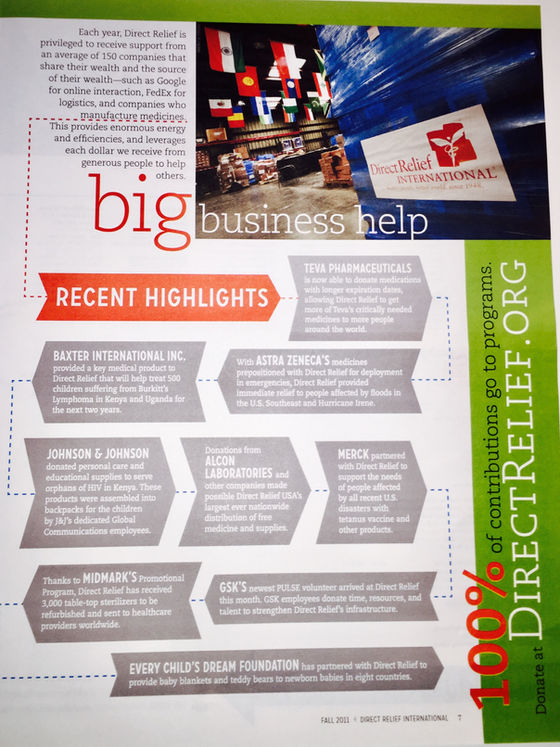 BIG Business highlighting Every Child's Dream Distribution Efforts