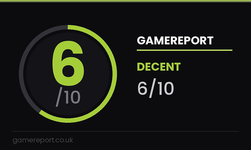 GameReport 6/10 score