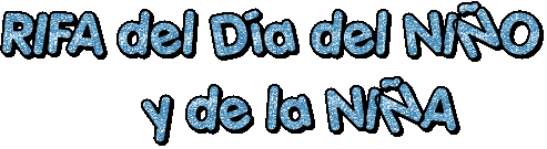 rifa del día del niño y niña