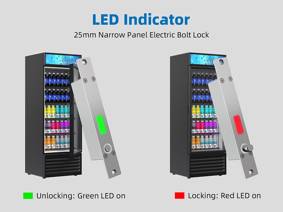 Electric Bolt Lock with LED indicator