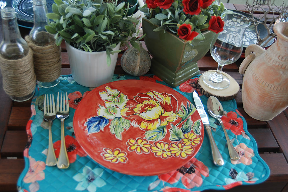 Thumbnail: RIO RED DESIGN DINNER PLATE