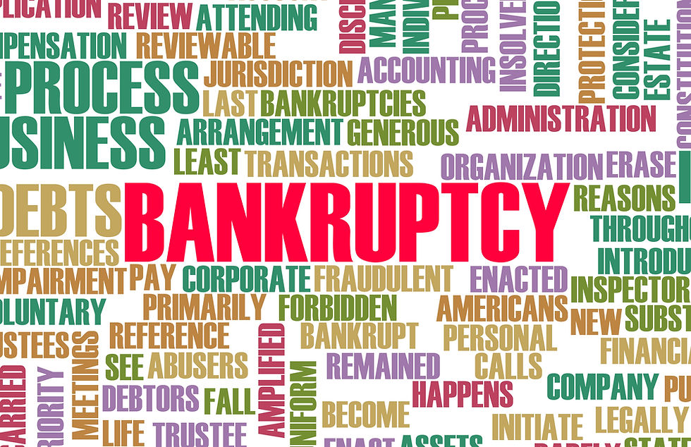 Bankruptcy Collage