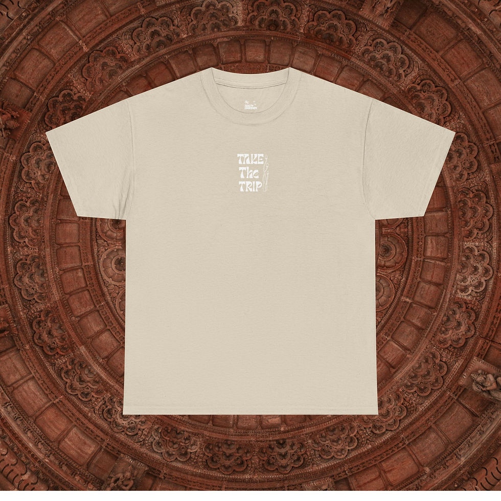 Thumbnail: Unisex Heavy Cotton Tee - Take The Trip 