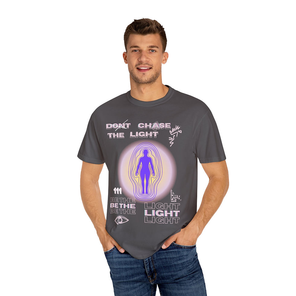 Thumbnail: Light & Empowerment Unisex T-Shirt - Inspirational Design