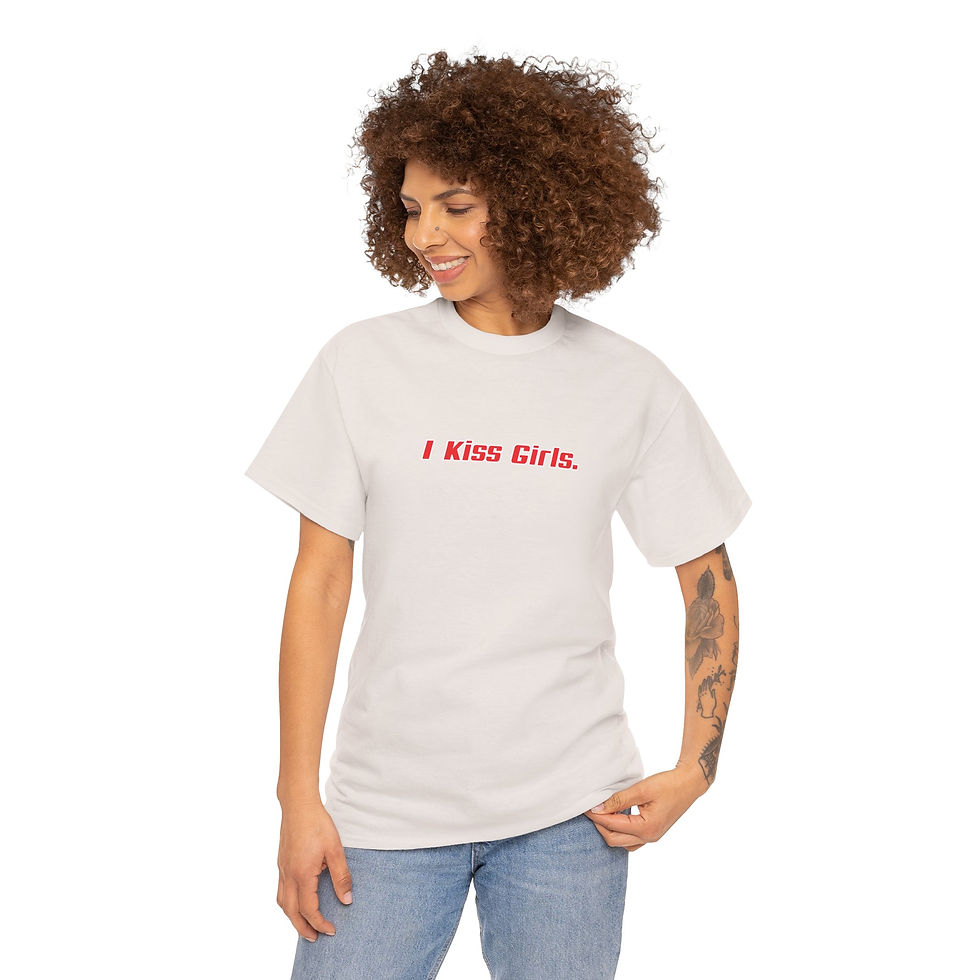 Thumbnail: I Kiss Girls Tee — LGBTQ+ Pride Shirt
