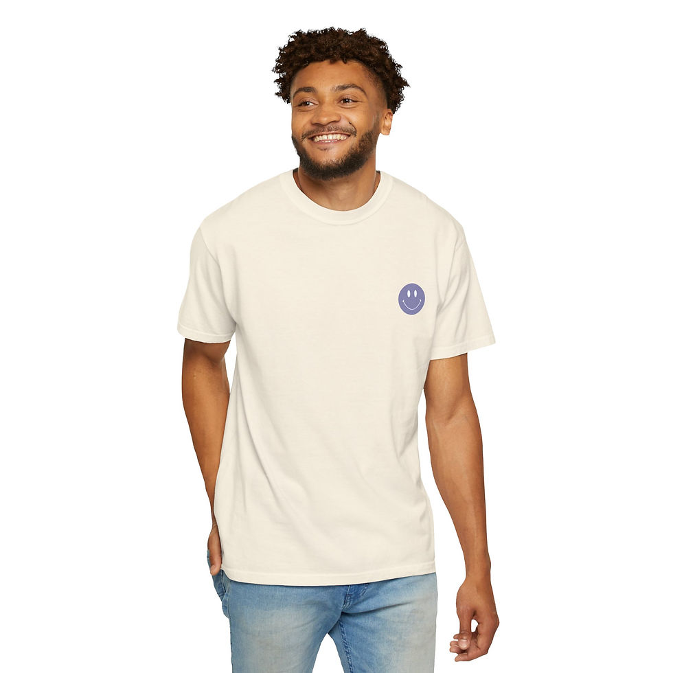 Thumbnail: Unisex Garment-Dyed T-shirt – You Are Loved, Beautiful & Sexy Design