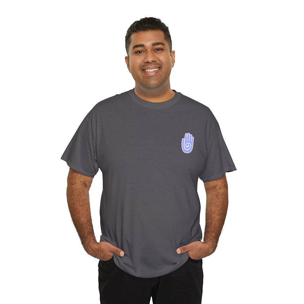 Thumbnail: Hopi Hand Spiritual Tee, Unisex Cotton Shirt