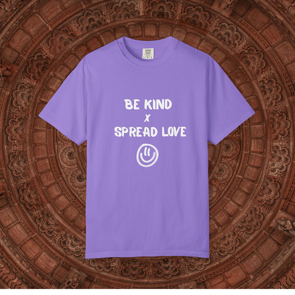 Thumbnail: Be Kind Spread Love Tee | Unisex Comfort Colors T-shirt