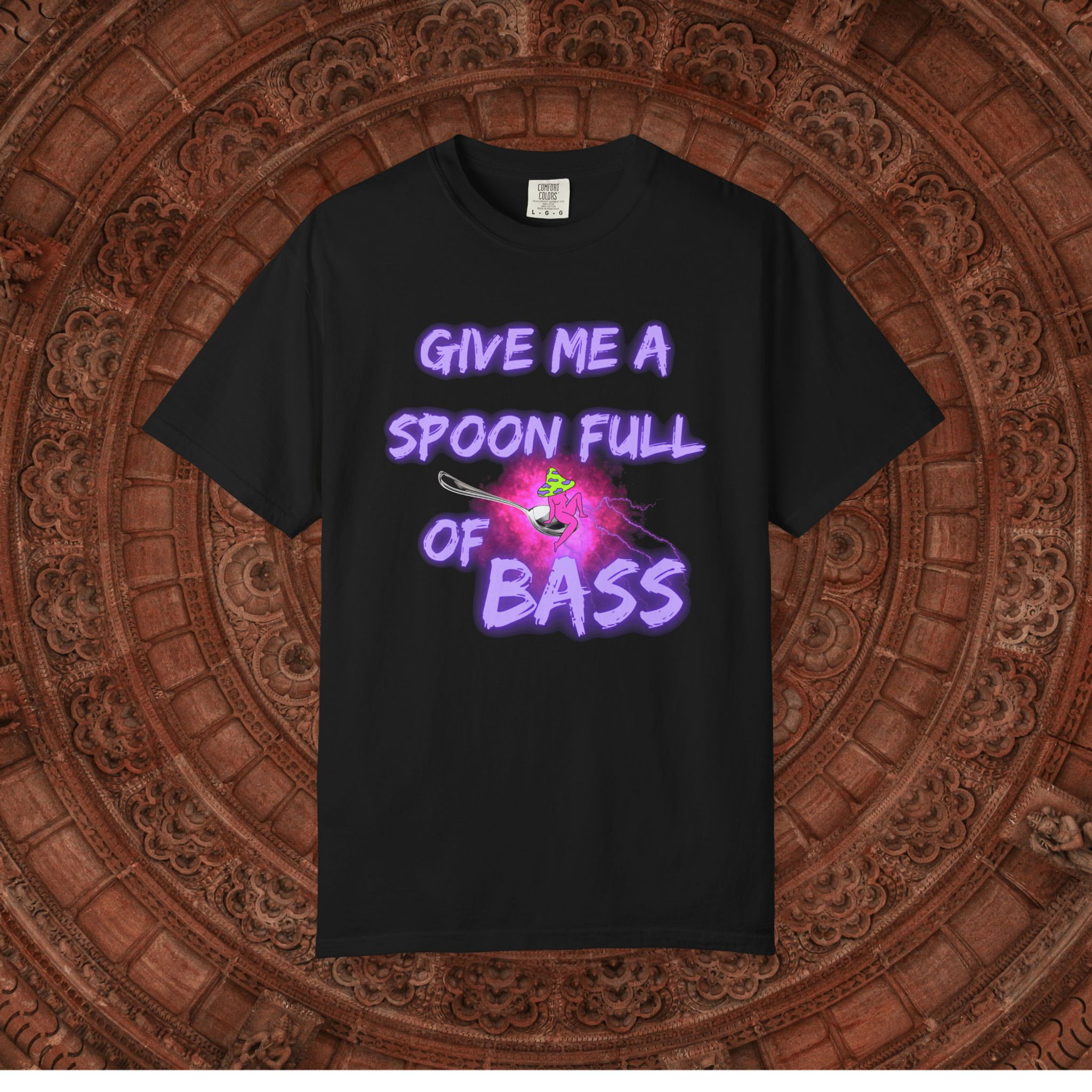 Give Me a Spoonful of Bass Comfort Colors Unisex T-Shirt