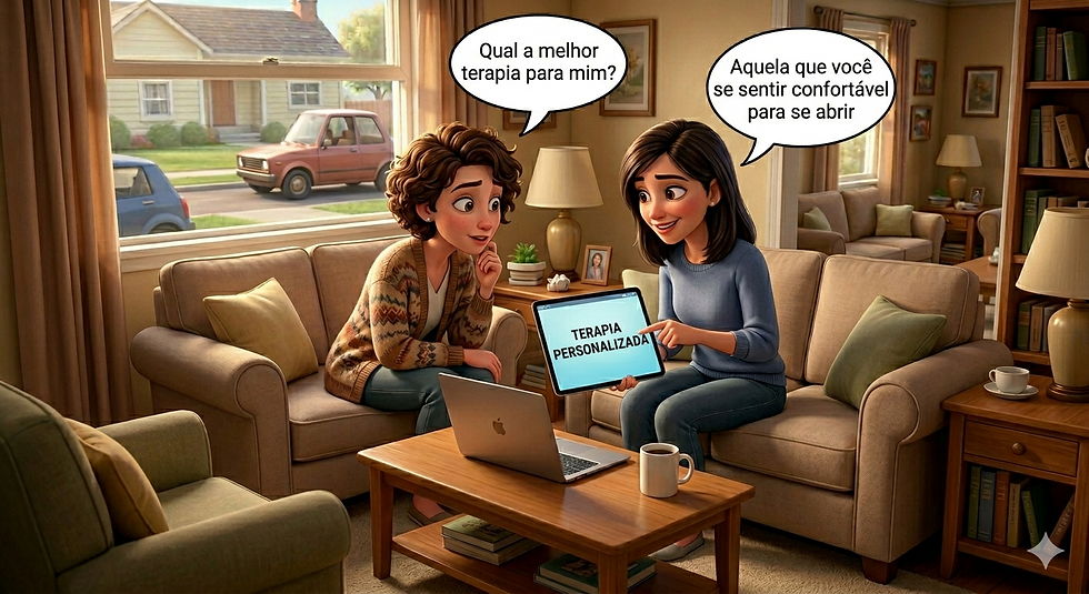 Qual a melhor terapia para você?