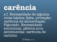 Carência afetiva