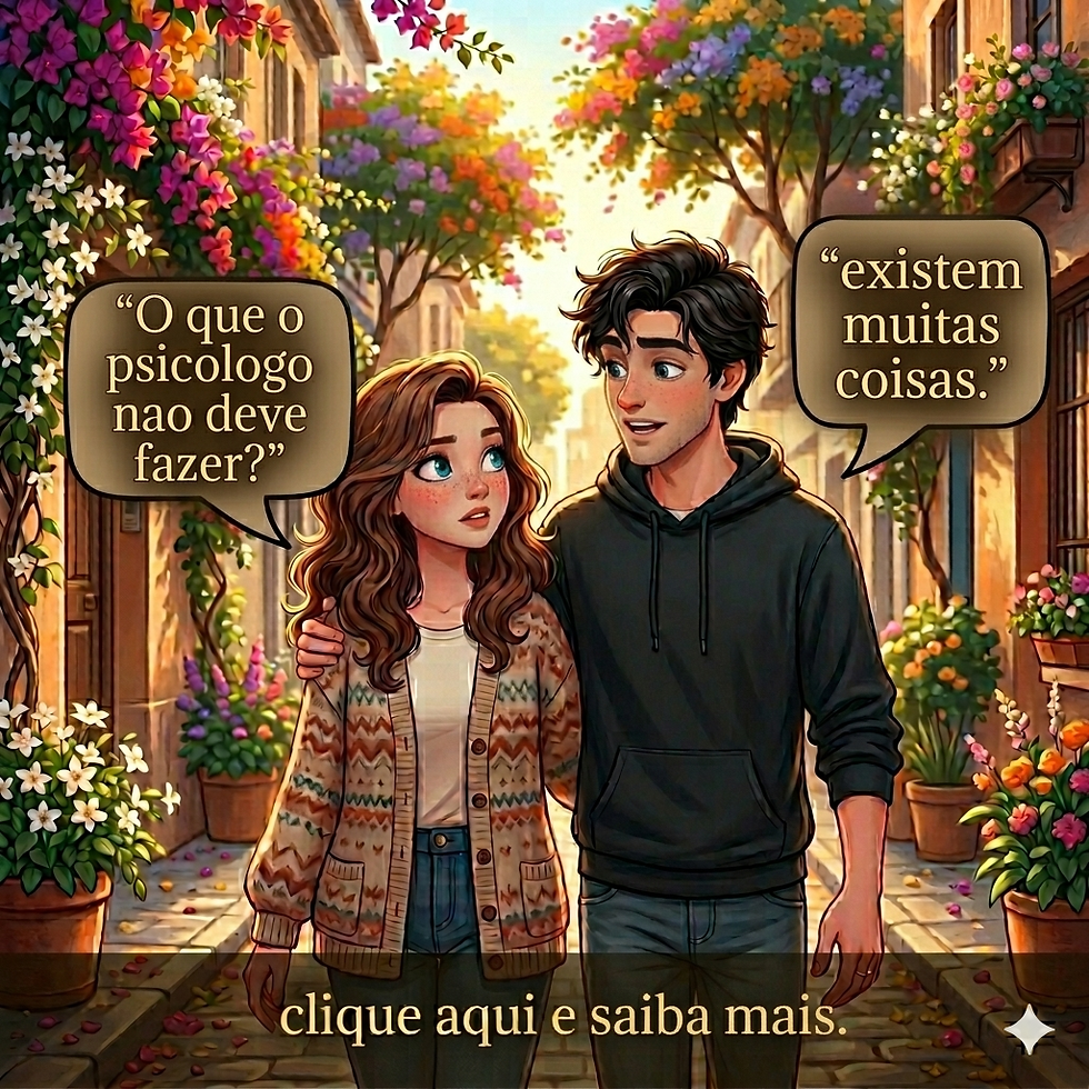 O que o Psicólogo não faz DE JEITO NENHUM