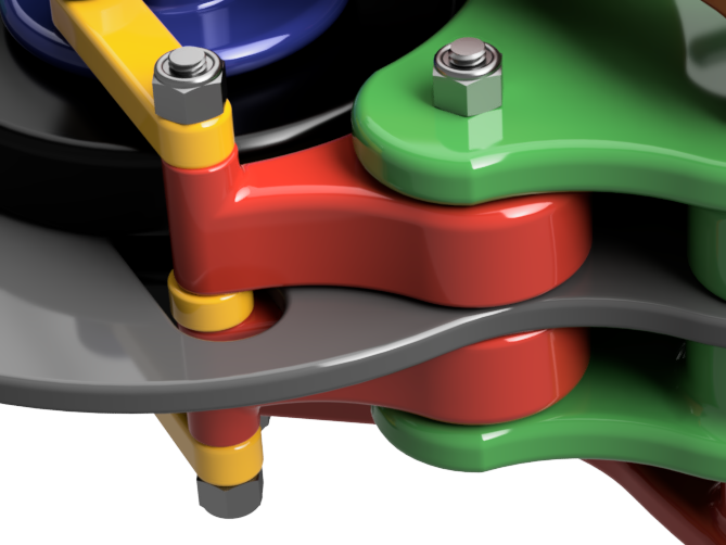 Thumbnail: Apache AH64 throttle panel, friction lever brakes