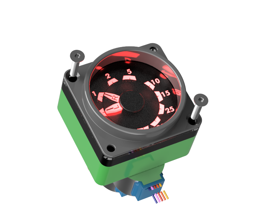 Thumbnail: 737DIYSIM Flaps Gauge attachment