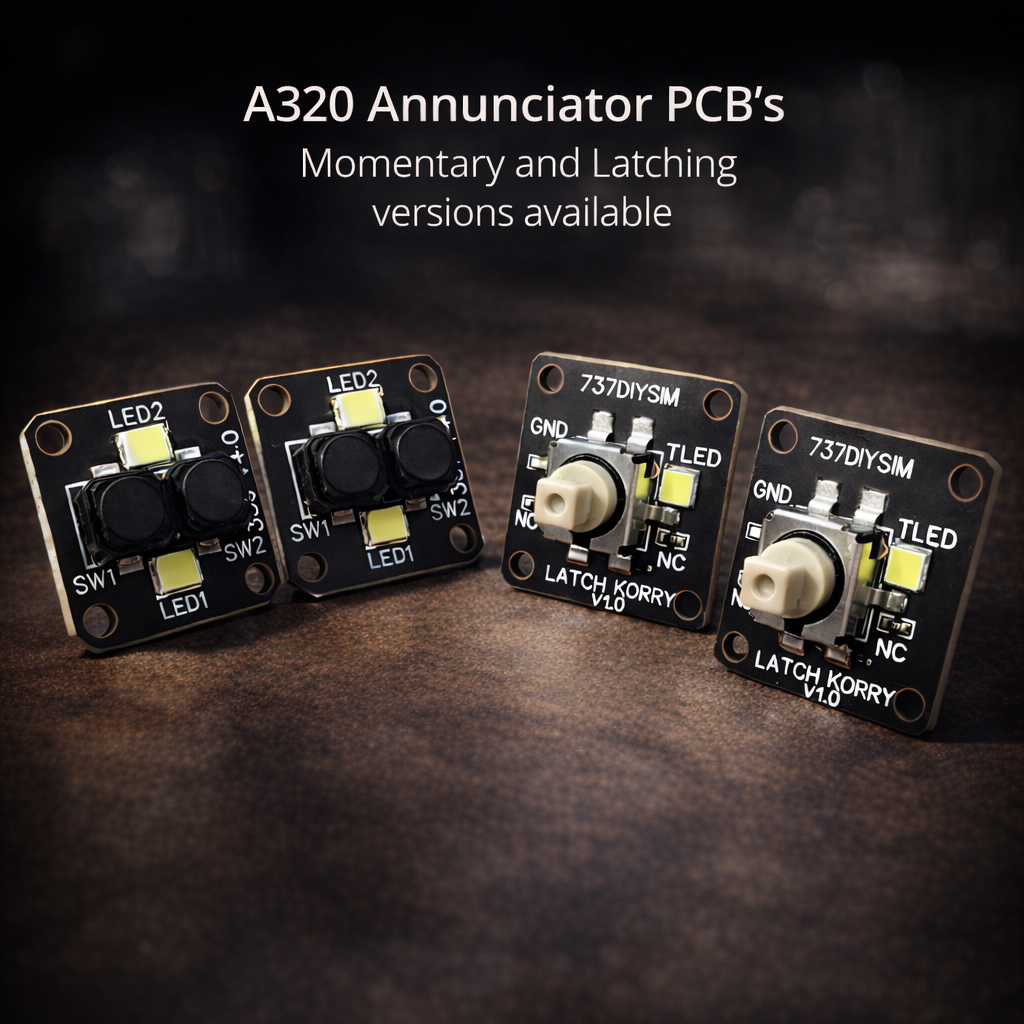 A320 Korry-Annunciator PCB's