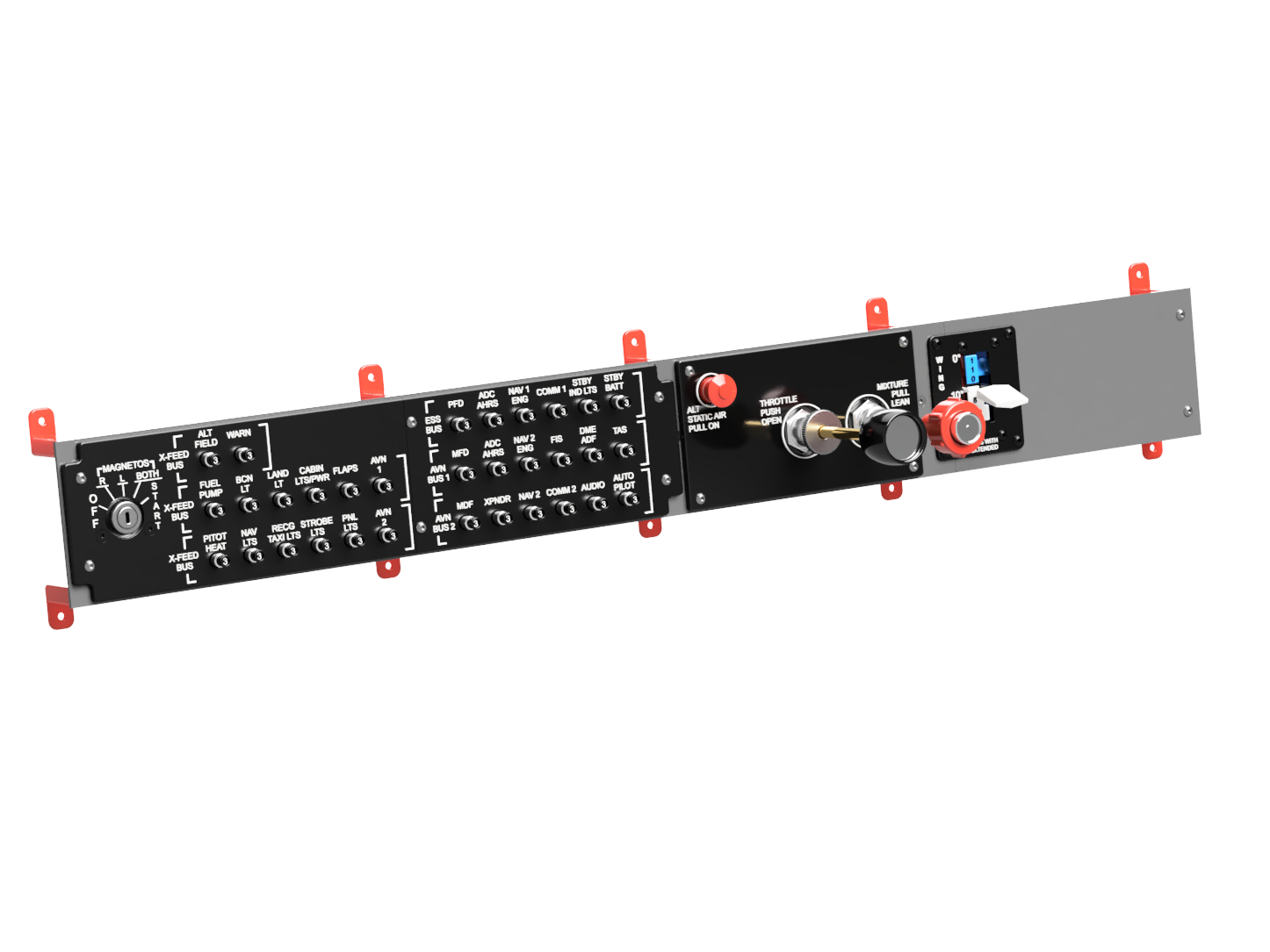 C172 lower panel