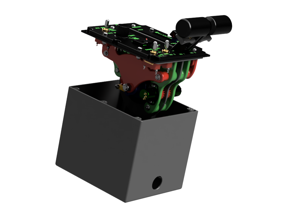 Thumbnail: Apache AH64 Throttle panel and case