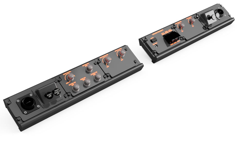 737DIYSIM 737 KNEE PANELS