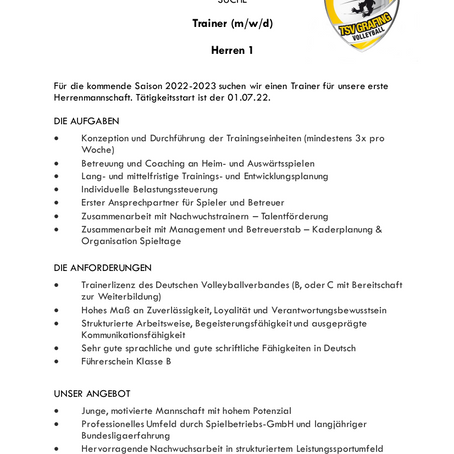 TrainerSuche