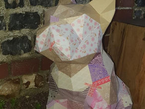 Papercraft Bouledogue