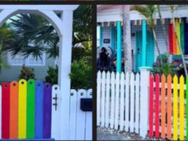 rainbow fences
