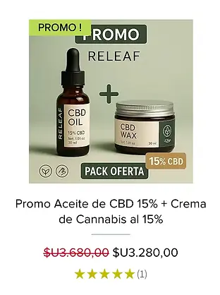 Promocion aceite de cannabi medicinal y crema cannabica