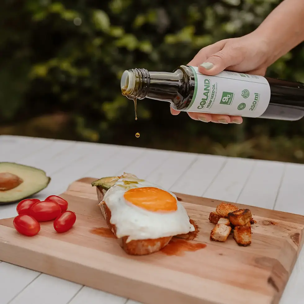 Miniatura: Goland aceite de cannabi cannabis para comidas hemp oil 250 ml  Goland group uruguay cannabi cbd precio alimentos