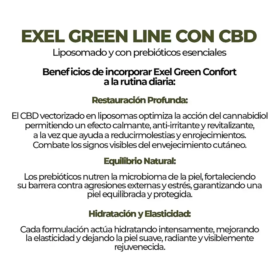 Miniatura: Crema exel  Recomendada para pieles fatigadas, congestionadas, estresadas y con tendencia a formar estrías.