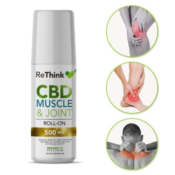 Miniatura: ROLLON DE CBD P/MÚSCULOS y deportistas, cannabis cbd rethink muscular rollon de canabis