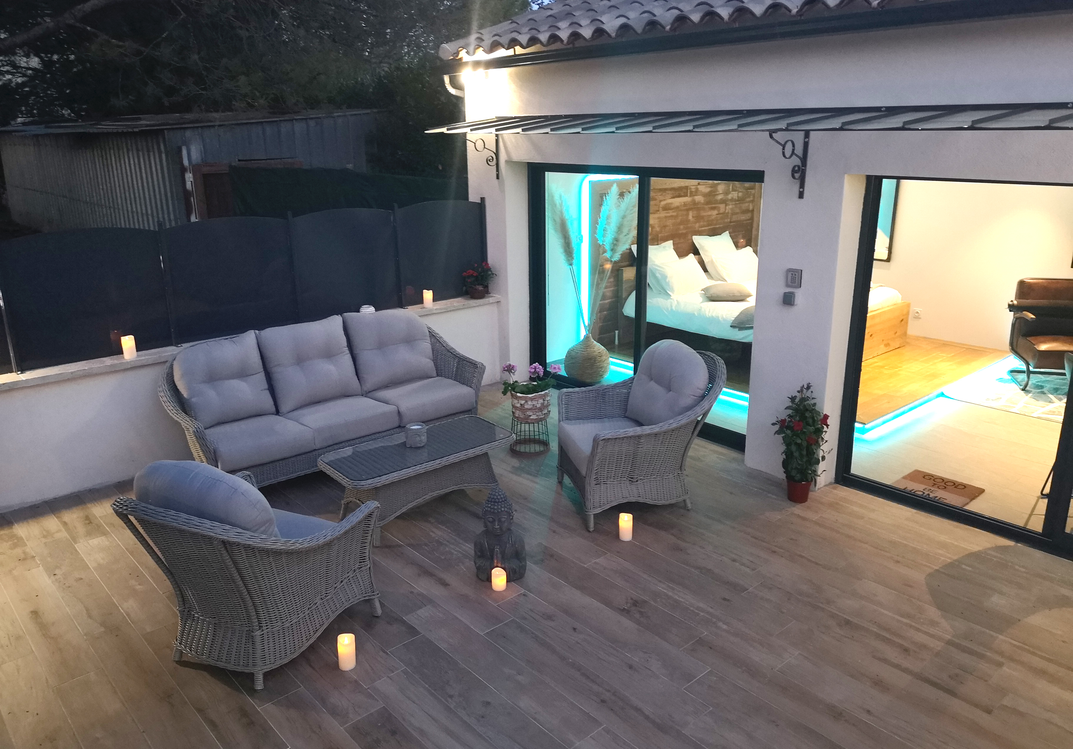 chambre SPA cocon d'amour en Provence