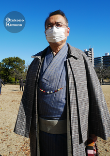 男の着物ストリートスナップin隅田 2/4