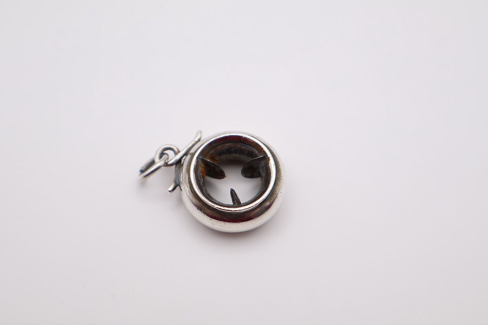 Thumbnail: Antique Silver Pencil Sharpener