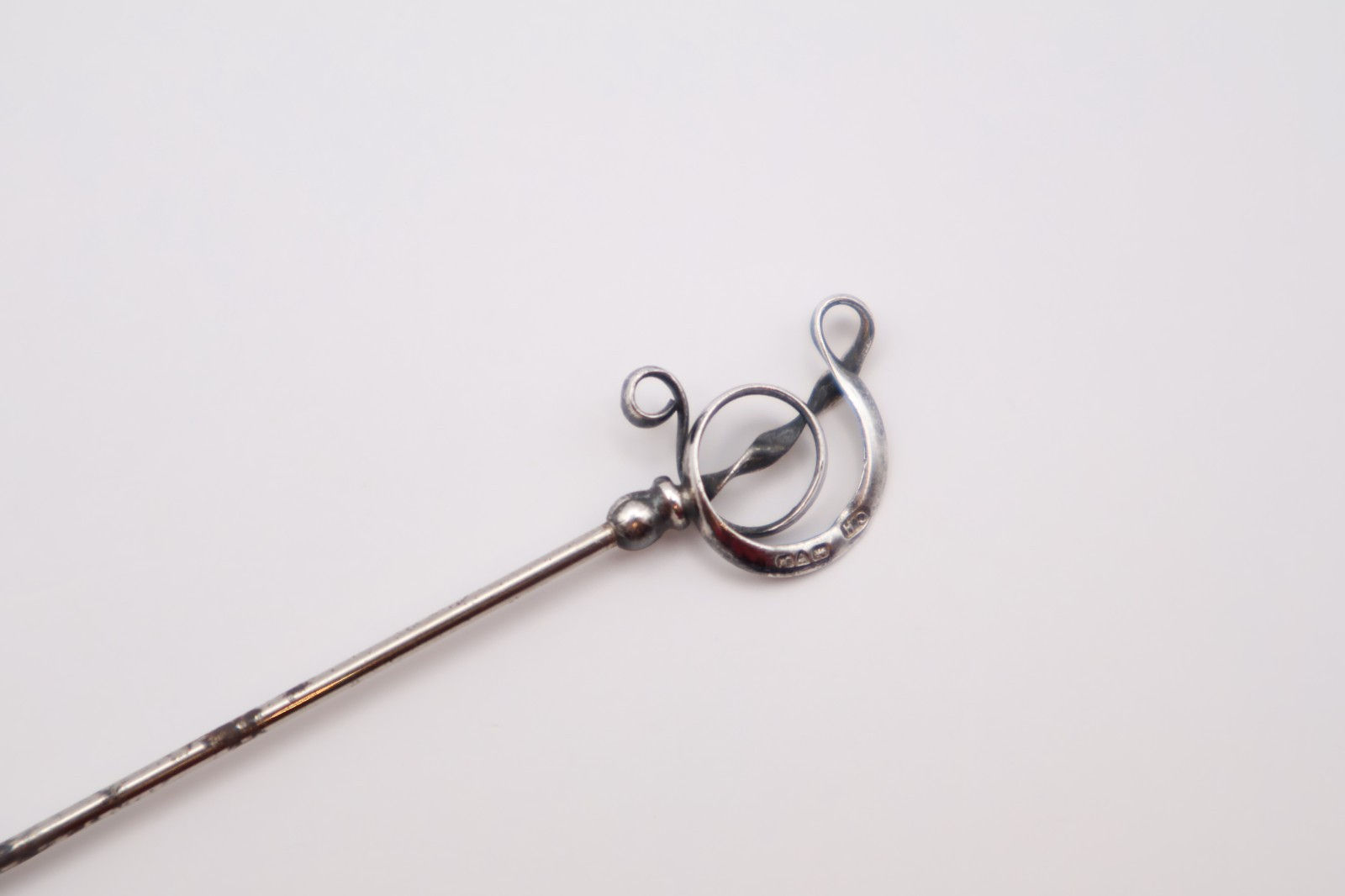 Antique Sterling Silver Charles Horner Hat Pin Hallmarked Chester 1912