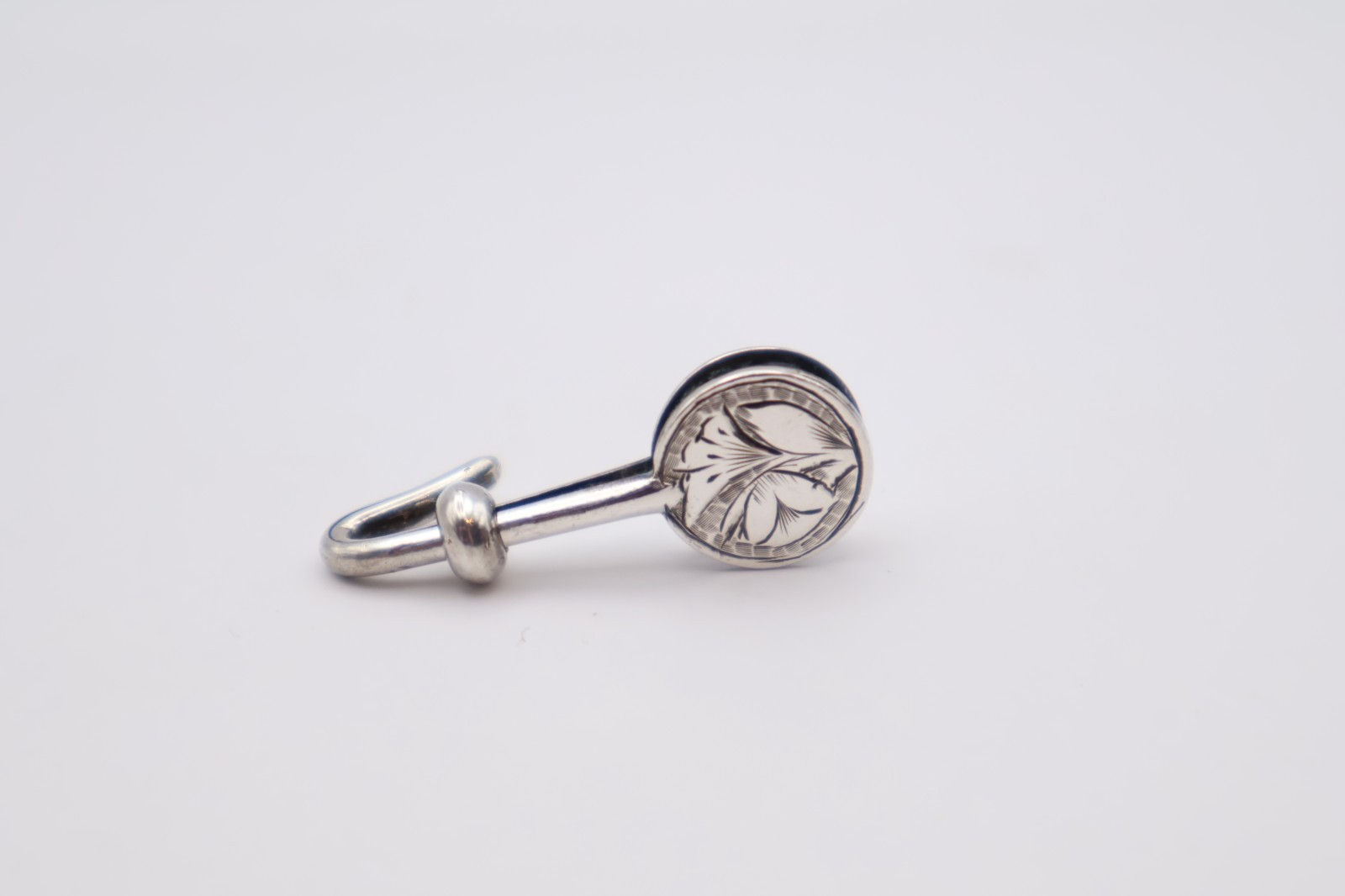 Antique Sterling Silver Napkin Clip Hallmarked Birmingham 1903