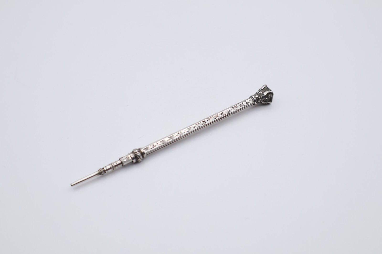 Antique Victorian Silver Mechanical Pencil