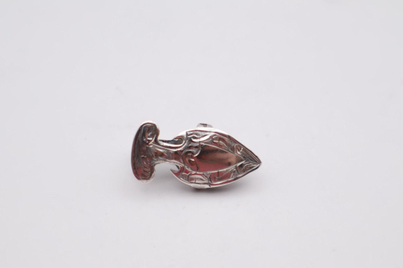 Antique Sterling Silver Napkin Clip Hallmarked Chester 1902