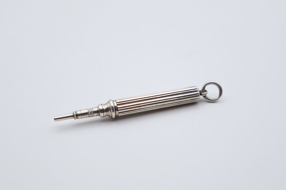 Thumbnail: Antique Silver Sampson Mordan Extendable Mechanical Pencil