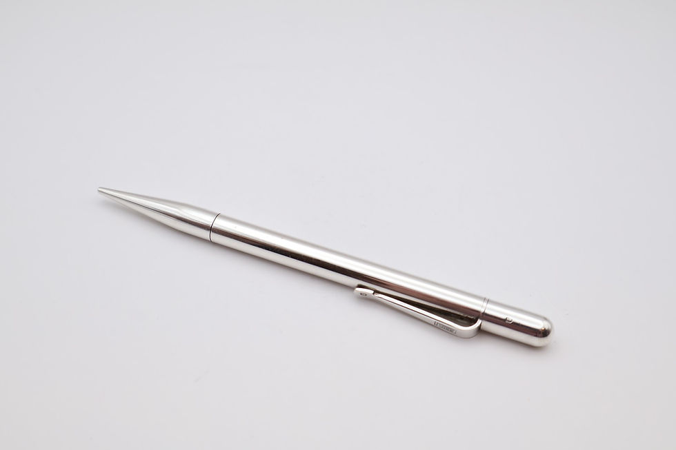 Thumbnail: Vintage Sterling Silver Mechanical Pencil Hallmarked London 1952