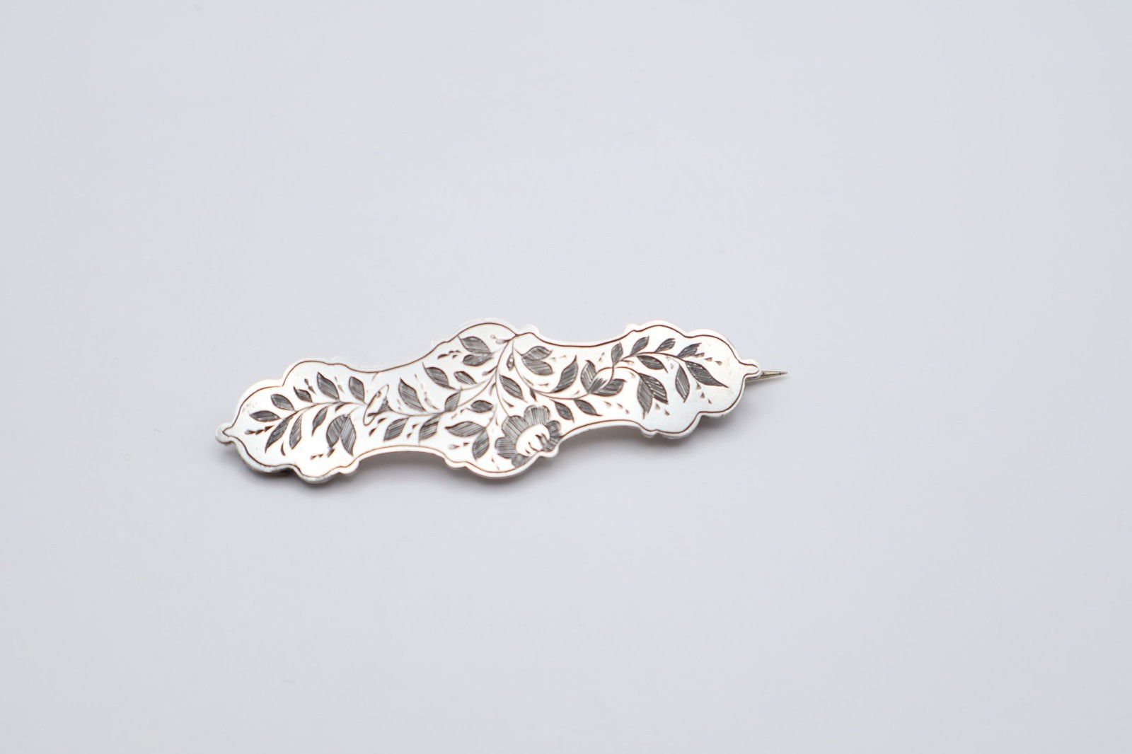 Antique Sterling Silver Brooch