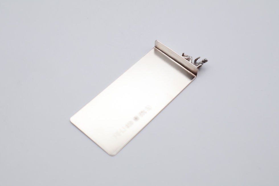 Thumbnail: Contemporary Silver by Rebecca Joselyn The People Collection Bookmark Sheffield