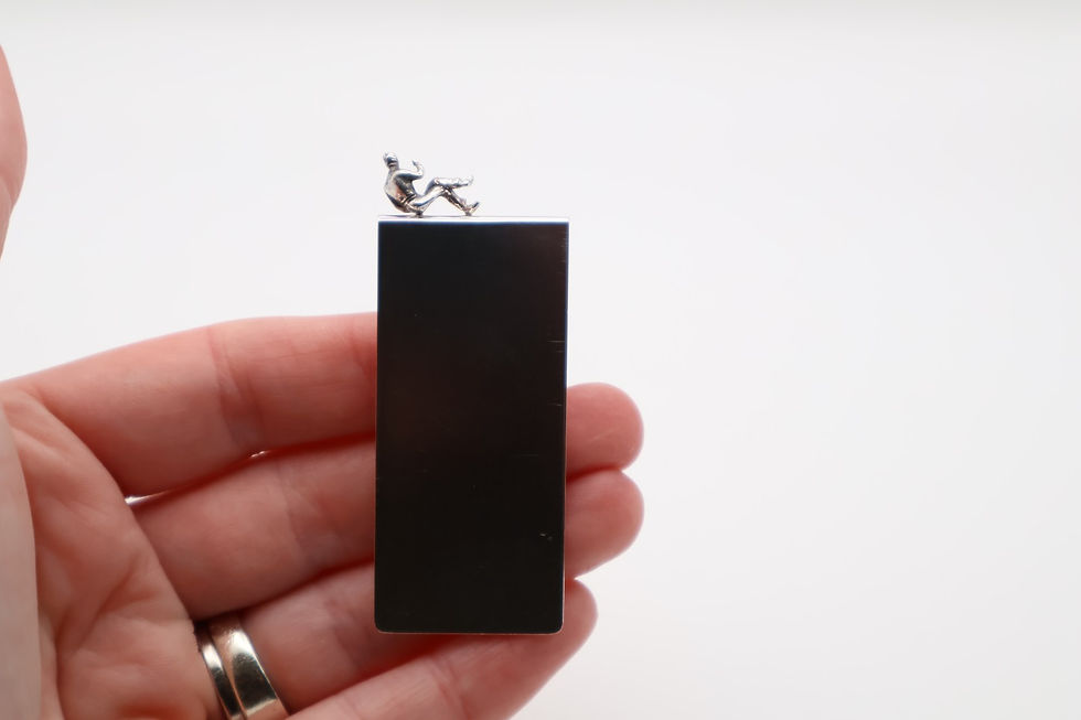 Thumbnail: Contemporary Silver by Rebecca Joselyn The People Collection Bookmark Sheffield