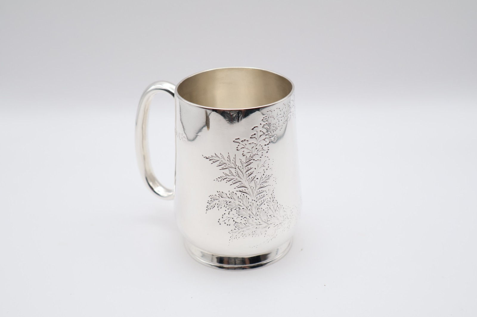 Antique Sterling Silver Christening Cup Mug Hallmarked London 1886