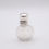 Thumbnail: Antique Silver Topped Small Glass Scent Bottle