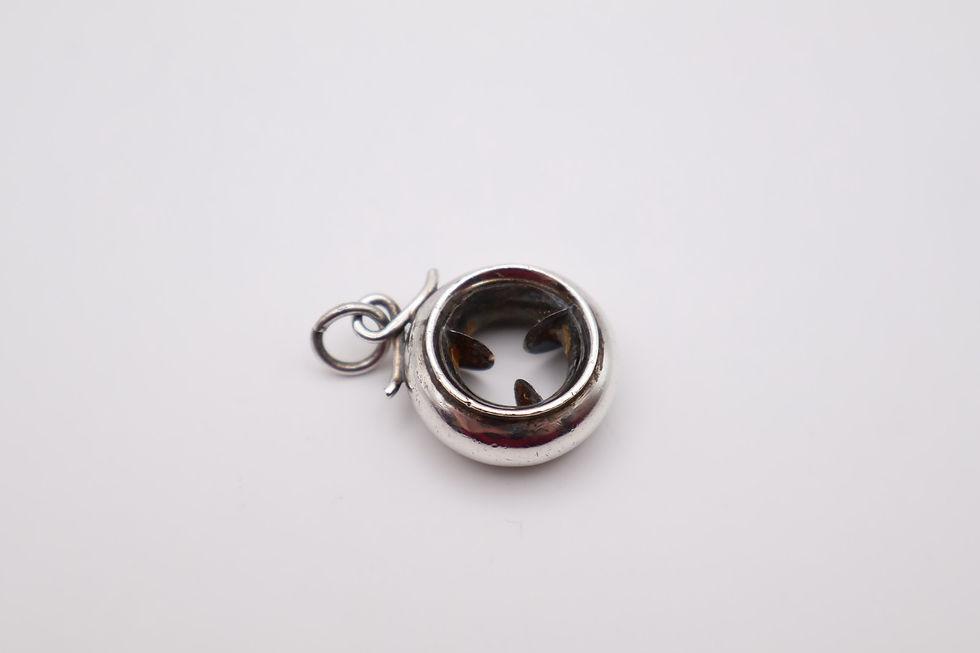 Thumbnail: Antique Silver Pencil Sharpener