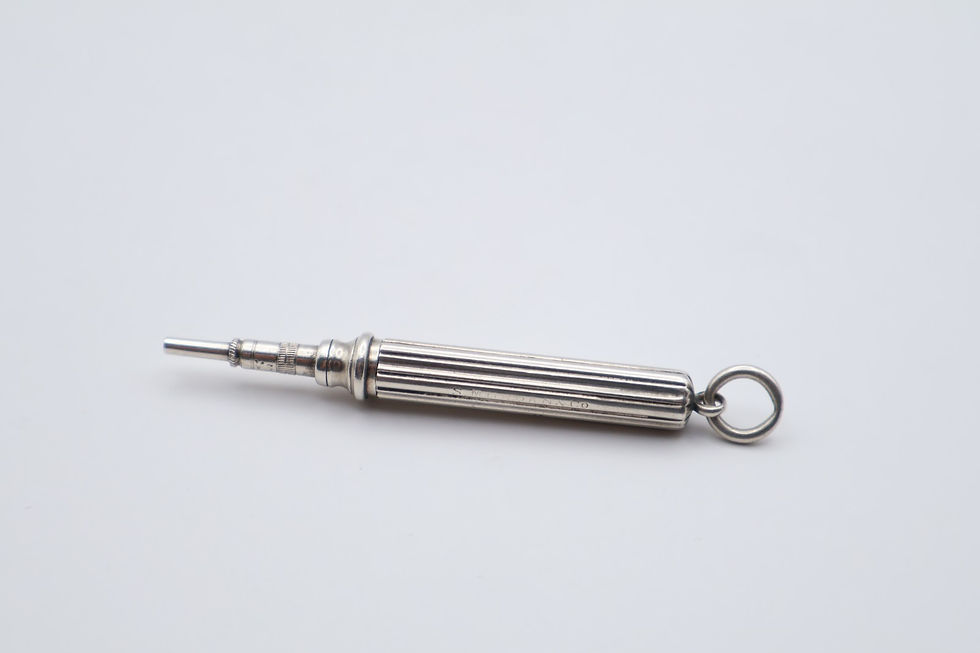 Thumbnail: Antique Silver Sampson Mordan Extendable Mechanical Pencil