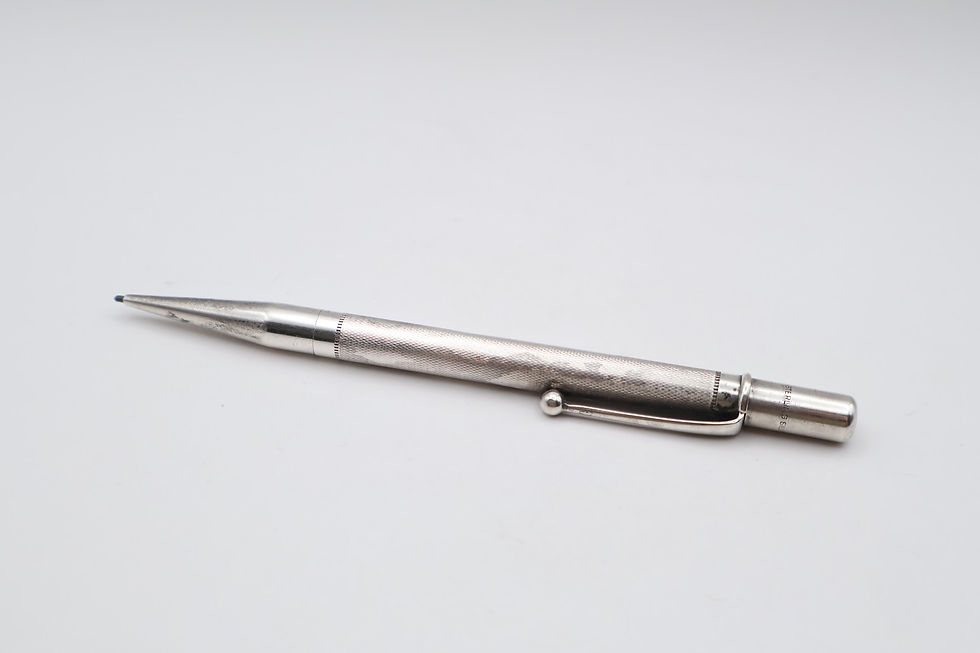 Thumbnail: Vintage Sterling Silver Mechanical Pencil Stamped Sterling