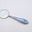Thumbnail: Antique Silver Guilloche Enamel Handled Magnifying Glass Stamped Sterling