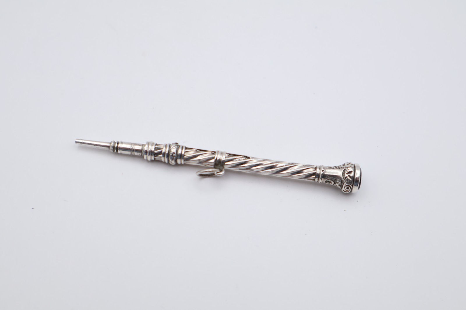 Antique Victorian Silver Mechanical Pencil