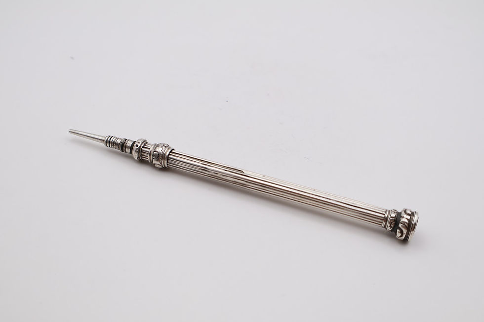 Thumbnail: Antique Victorian Silver Sampson Mordan Mechanical Pencil
