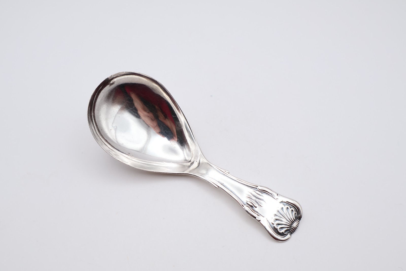 Antique Georgian Sterling Silver Caddy Spoon Hallmarked Birmingham 1826
